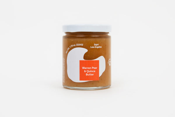 Warren Pear and Vanilla Butter