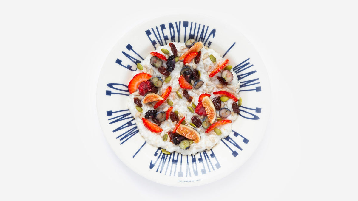 Vegan Coconut Tapioca Dried Fruit & Seed Bowl