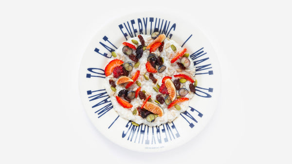 Vegan Coconut Tapioca Dried Fruit & Seed Bowl