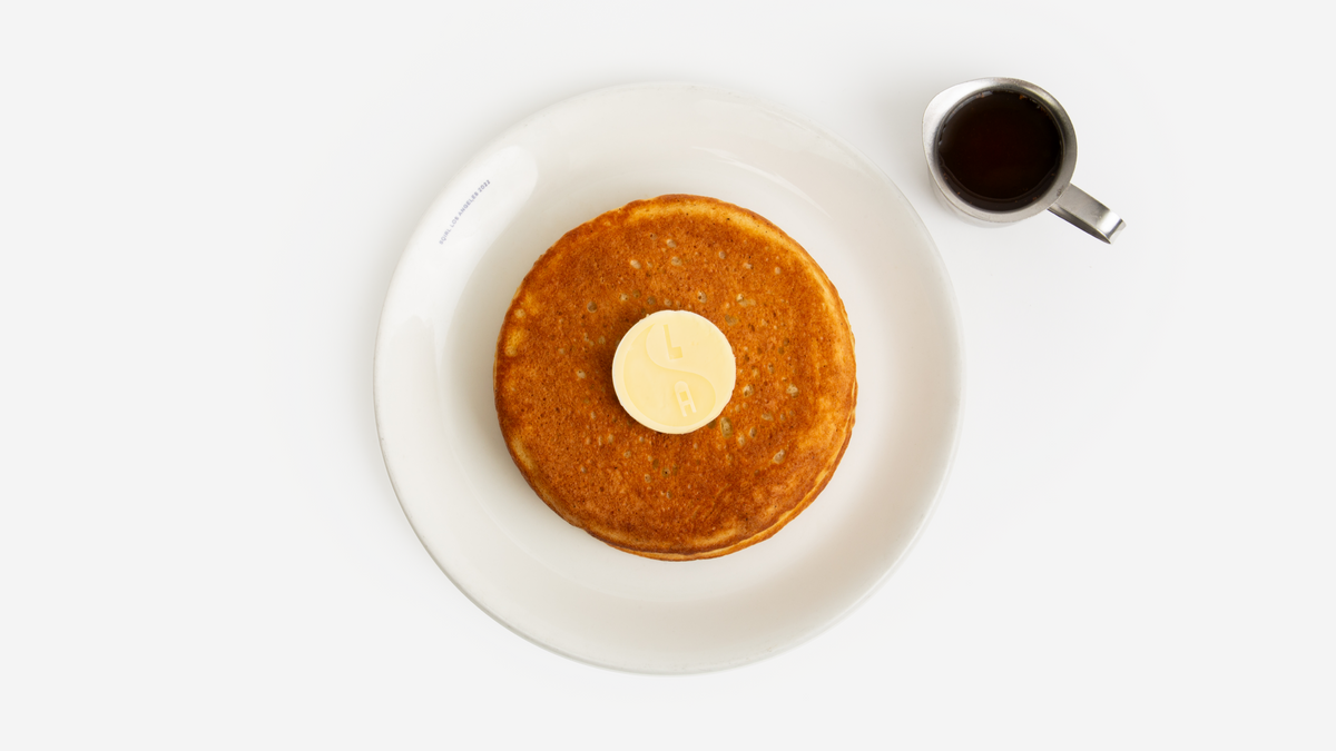 Fluffy Pancake Double Stack