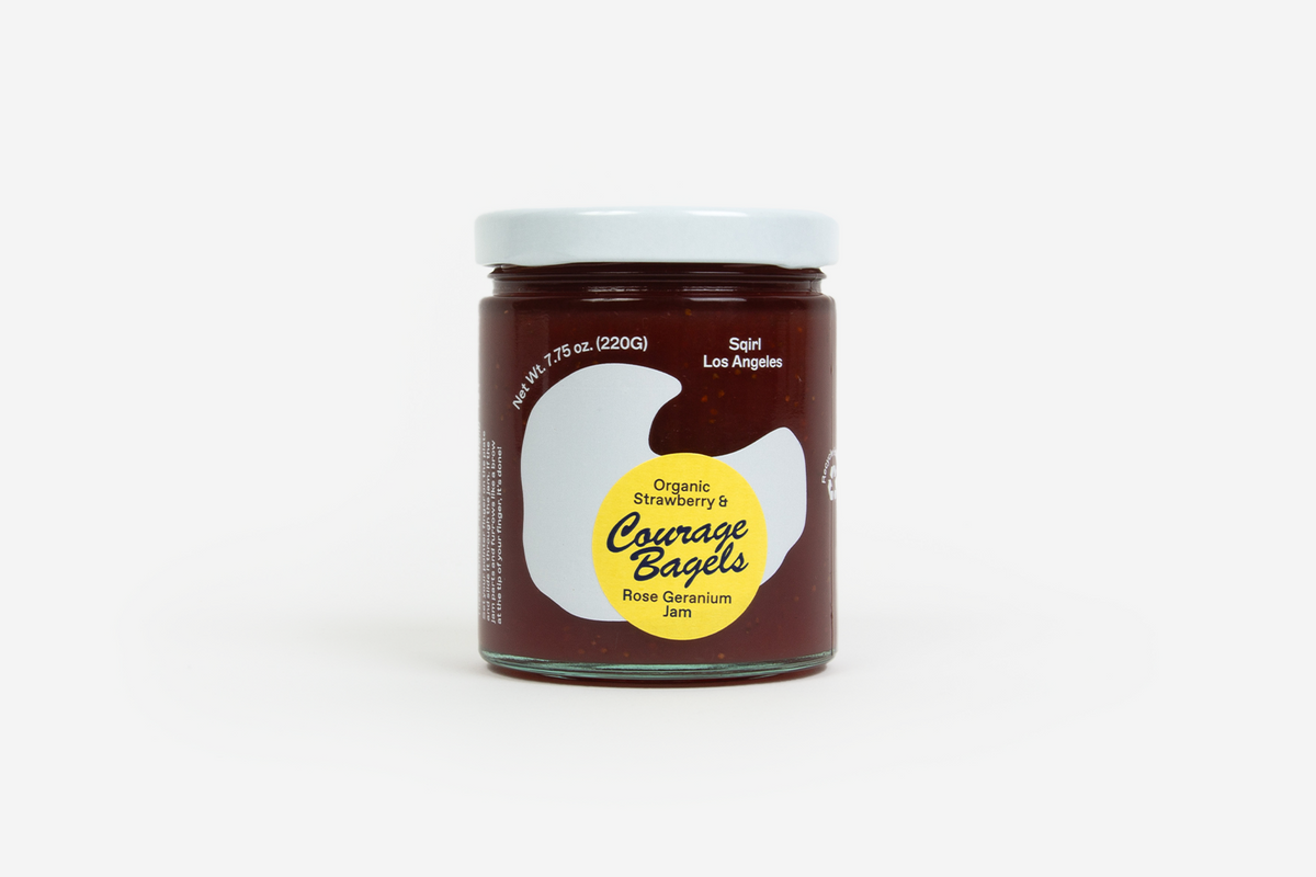 Courage Strawberry Rose Geranium Fruit Spread