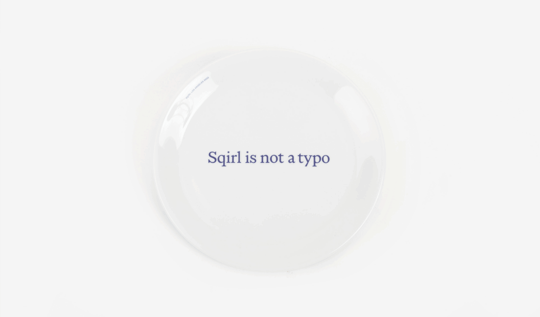Sqirl is (not) a Typo 9" Plates