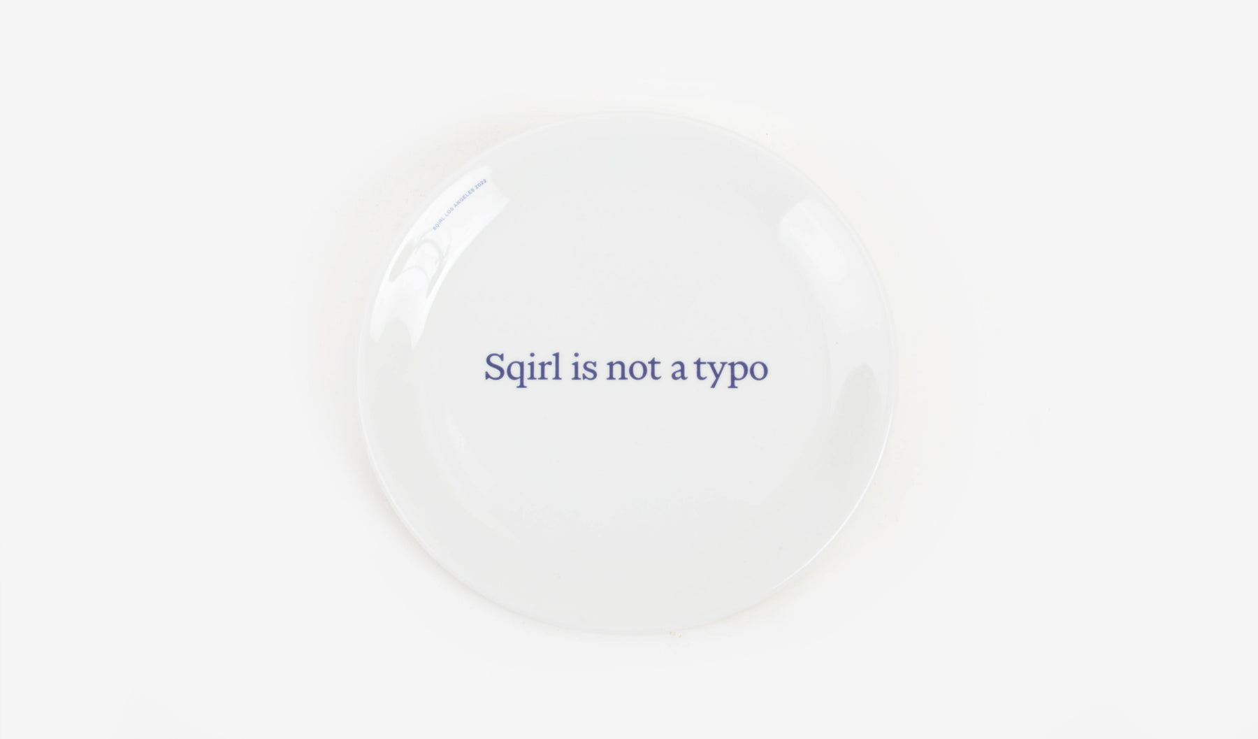 Sqirl is (not) a Typo 9" Plates
